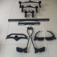 Vente en gros d'équipement de fitness RO-T8 Mag poignées légères poignées courtes poignées d'équipement de fitness haut dropdown poignées Mag Grip