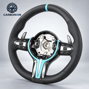 Volant sport personnalisé pour BMW F30 E92 F20 F10 F36 E91 E87 E90 E82 F25 E53 E92 F01 F32 F33 F16 F22 F15 E87 F11 F13 F31 - Product Image 2