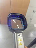 Factory Price Adjustable Pet Wood Lamp 16 Large LED Violet Light Beads 2X Magnifying Glass Veterinary Instrument China QD