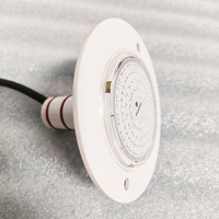 IP68 Ultraflache 6W LED-Schwimmbadbeleuchtung AC/DC 12V Neutralweiß 120° Abstrahlwinkel Fernbedienung 1,5M Gummikabel