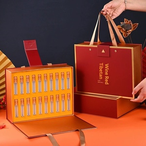 Custom <b>Book</b> & Plane <b>Box</b> for Cordyceps Saffron Gift Sets Colorful Packaging - Product Image 2