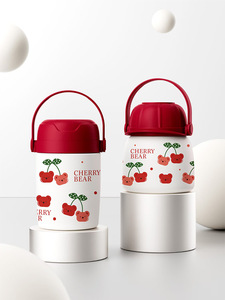 Thermos portable de 600 ml en acier inoxydable 304, anti-fuite, pour le stockage des aliments, pour enfants - Product Image 3