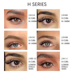 Plateaux de cils inférieurs mixtes 5mm 6mm 7mm D Curl, extensions de cils inférieurs lâches, cils inférieurs en gros - Product Image 6