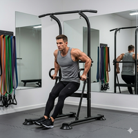 Tour de musculation multifonctionnelle en métal avec logo personnalisable pour usage domestique, incluant machine Smith, pour entraînement Squat, Épaules, Dos, Bras, Poitrine