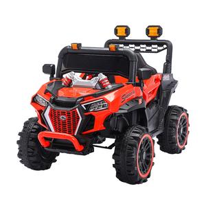 2人乘车儿童礼品电动越野卡车，带遥控器，led灯，蓝牙，<span class=keywords><strong>3</strong></span>速，2弹簧悬架 - Product Image 2