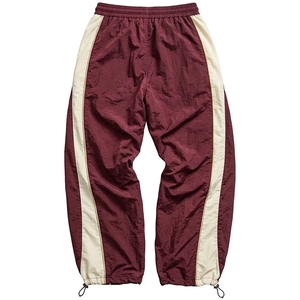 Men Track Pants Side Stripe Cargo <b>Trousers</b> <b>Elastic</b> <b>Waist</b> Relaxed Fit Casual Sportswear nylon windbreaker <b>trousers</b> casual outdoor - Product Image 3