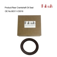 Joint d'étanchéité arrière du vilebrequin Fubush 90311-C0019 pour Toyota VIOS 1.3L 1.5L – Pièces de rechange moteur neuves de haute qualité