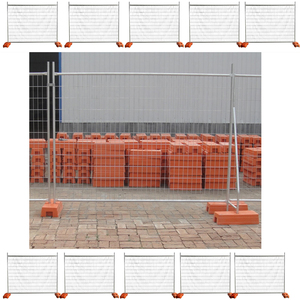 Factoe hàng rào tạm thời trực tiếp salrary hàng rào khối bê tông tạm thời hàng rào khối/bê tông tempor tấm - Product Image 4