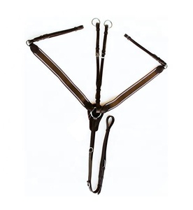 Pechera de Cuero para Caballo, Acolchada, Estilo Inglés, Disponible en Varios Colores y Tamaños, con Personalización OEM ODM - Product Image 1