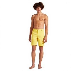 Shorts pour hommes personnalisés, résistants à l'eau, en tissu extensible pour l'extérieur, séchage rapide, style cargo, plusieurs poches, logo personnalisé - Product Image 5