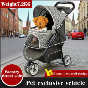 Poussette pliable tout-terrain JXB, nouvelle conception <span class=keywords><strong>pratique</strong></span> <span class=keywords><strong>pour</strong></span> chiens de petite et moyenne taille - Product Image 2