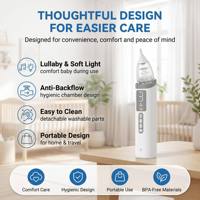 Aspirateur nasal pour bébé personnalisé, nettoyeur de nez, extracteur de mucus, pompe avec embout en silicone souple sans BPA, kit de rangement