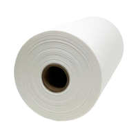 Support de broderie élastique thermocollant en polyester de 2.5oz stabilisateur en coupe douce entoilage non tissé rouleau de broderie découpé