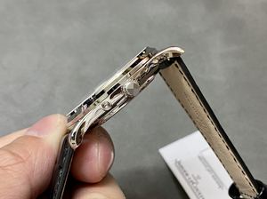 Exclusive Limited Fashion Simple <b>Digital</b> Stainless Steel Leather Men's and Women's <b>Clock</b> Watch Jewelry High-end Mechanical Watch - Product Image 4