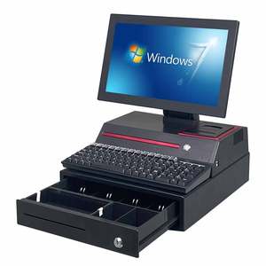 Nhà hàng mới bán lẻ thanh toán máy in cảm ứng Windows POS Tiền mặt đăng ký tất cả-trong-một POS hệ thống kỹ thuật số tiền mặt đăng ký ngăn kéo - Product Image 3