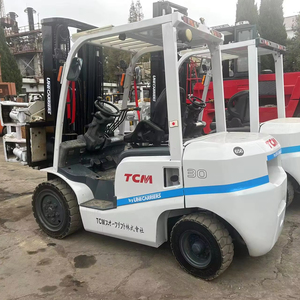 รถยกดีเซล Vigoshop TCM FD30 3 ตัน มือสอง พร้อมเสาสามตอนและโครงบรรทุก - Product Image 1