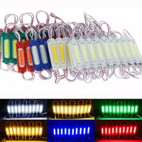 Module COB Lumière LED DC 12V 24V IP65 Étanche Lentille Signe Canal Lettre Haute Puissance Cob Led Module pour Publicité Boîtes Lumineuses