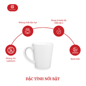 Tazas en blanco de porcelana imprimible con logotipo personalizado OEM con taza de café recubierta - Product Image 4