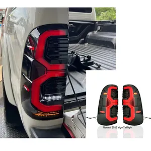 Hilux Vigo Tail lights 2022 Forma Tail Lamp para Hilux Vigo 2005-2015 Mais novo design upgrade vigo taillight