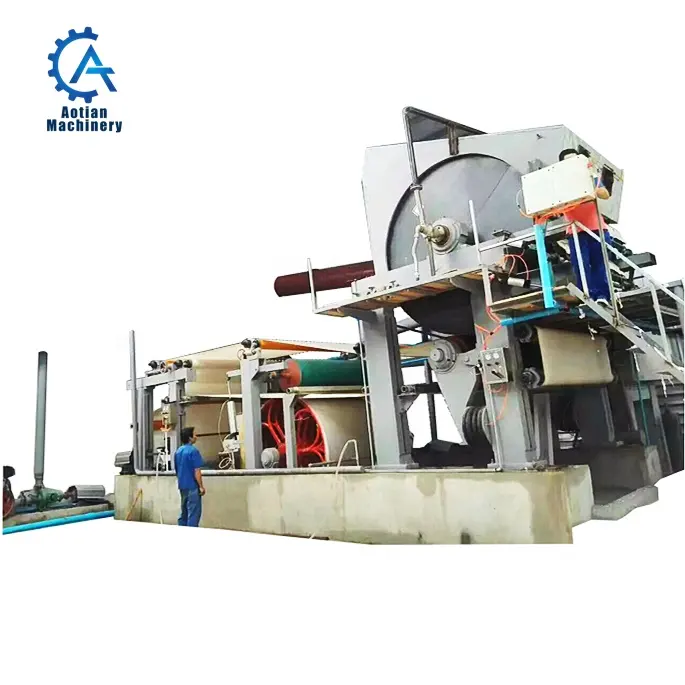 Qinyang Aotian Toilet Paper Making Machine Complete Set for Small Business Ideas 2024