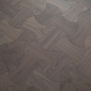 Parquet de Roble Multicapa Antideslizante y Resistente al Fuego, con Ranuras Lisas, Grado ABCD, 14mm 12mm, Certificado ISO9001, para Escaleras - Product Image 1