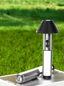 Lampe torche LED télescopique portable rechargeable, projecteur pliable pour réparation automobile en extérieur, camping et éclairage de tente - Product Image 1