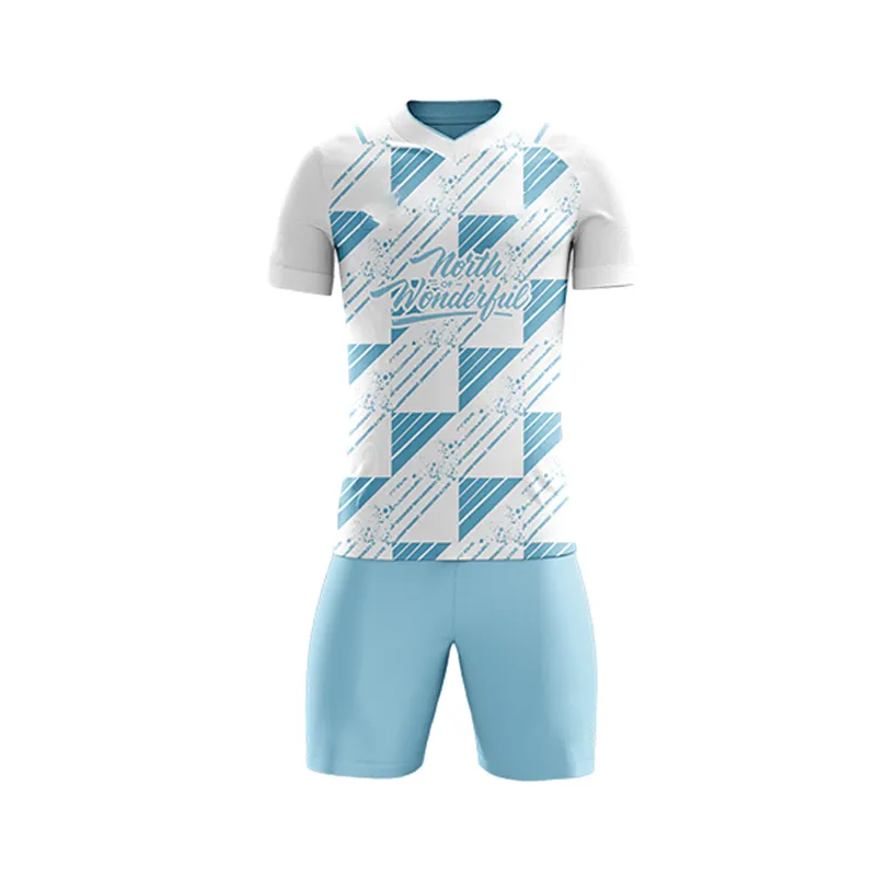 המפעל הסיטונאי מותאם אישית ילדה חולצת כדורגל עבור מועדון כדורגל כדורגל נוער מדים חבילת העסקה אחידה