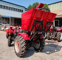 Moissonneuse-batteuse à maïs compacte entièrement automatique avec système de récolte à réglage automatique pour les petites et moyennes plantations de maïs