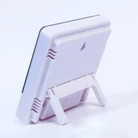 Thermomètre numérique LCD pour extensions de cils, hygromètre, minuterie, station météo, horloge, greffe de cils, salon de beauté