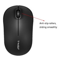 Chine Fabrication T-WOLF Q4 3 Clés 2.4GHz Souris Sans Fil Bureau Ordinateur Portable Souris de Jeu
