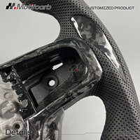 Volant en fibre de carbone forgé sur mesure avec écran LED intelligent pour Dodge Ram 1500 2500 3500 TRX Heavy Duty 2017-2026