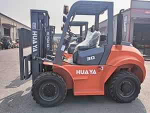 Huaya תפוז דיזל מלגזה 2.4ton 3ton מיני ידני קטן לבניית מכונות תיקון חומר ייצור צמח 1 שנה - Product Image 6