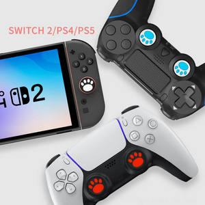 Funda Protectora de Silicona con Diseño de Pata de Gato para Nintendo <span class=keywords><strong>Switch</strong></span> 2, Cubierta para Palanca de Mando, Accesorios para Controlador de <span class=keywords><strong>Joystick</strong></span> - Product Image 2