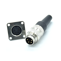 Connecteur étanche circulaire 1 ensemble J09 M16 4 broches connecteur de câble de soudage prise industrielle connecteur M16