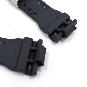 Bracelet en résine avec anneau en acier plaqué or/noir - Pour <span class=keywords><strong>G</strong></span>-<span class=keywords><strong>SHOCK</strong></span> GD120/GA-100/GA-110 - Product Image 5
