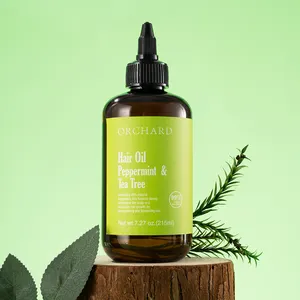 New Arrival Hair Care Effectively Relieves Scalp Itching Peppermint Tea Tree Hair Oil