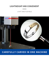 Machine de marquage et de gravure laser à fibre Mopa Lightburn JPT M7 50W 60W 100W pour métaux