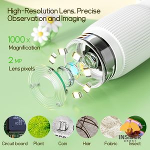 372 Kids Science Mini <span class=keywords><strong>Microscope</strong></span> électronique de poche Loupe numérique 500X 2MP Portable pour enfants - Product Image 4