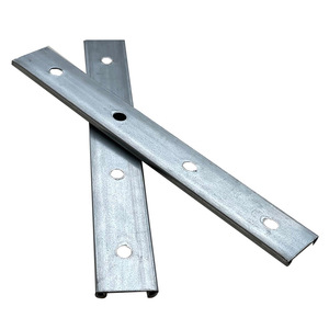 Barres <span class=keywords><strong>de</strong></span> terminaison en alliage d'aluminium durable revêtues <span class=keywords><strong>de</strong></span> <span class=keywords><strong>zinc</strong></span> pour la fixation des bords <span class=keywords><strong>de</strong></span> toiture, résistantes au feu, anticorrosion, plusieurs tailles - Product Image 3