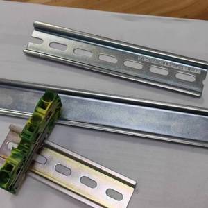 Nhà máy của nhà sản xuất kẽm mạ Din Rail gắn cho ngắt mạch cho ứng dụng hướng dẫn đường sắt nhẹ - Product Image 4