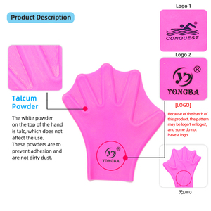 <span class=keywords><strong>Gants</strong></span> d'entraînement de <span class=keywords><strong>natation</strong></span> en silicone imperméables, palettes de <span class=keywords><strong>natation</strong></span> pour les mains - Product Image 5