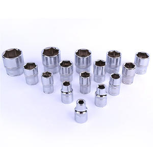 Jeu de douilles à cliquet à tête hexagonale courte en acier au vanadium chromé 1/2 Laibang pour la réparation automobile - Product Image 2