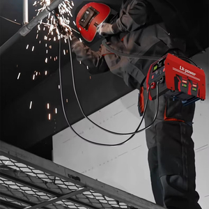 Mesin las bertenaga baterai 18650 stik 130amp