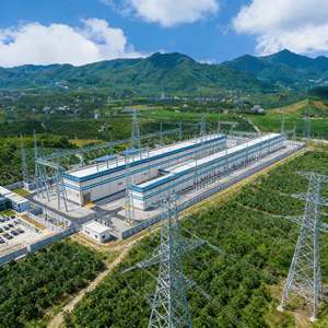 Özel Boyutlu Sıcak Daldırma Galvanizli Sismik Güçlendirilmiş Trafo Merkezi Çelik Destek Yapısı - Product Image 2