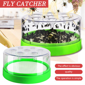 Fly Cage Automatic Fly Trap Non Toxic ABS Material Easy To Clean For Home And Restaurant Use - Product Image 2