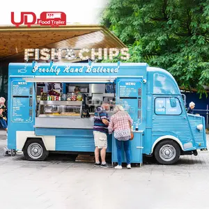 호주 음식 손수레 자전거 아이스크림 커피 대 거리 음식 밴 판매를 위한 이동할 수 있는 전기 음식 트럭