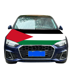 Funda para Capó de Coche con Bandera de Palestina, Funda para Motor de Coche con Bandera, Funda para Capó de Motor de Coche Personalizada al por Mayor, Resistente al Desgaste y Duradera - Product Image 1