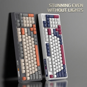 Clavier mécanique XUNFOX K85 pleine taille, filaire, RGB, programmable, échangeable à chaud, tactile, pour jeux, bureau, neuf - Product Image 4