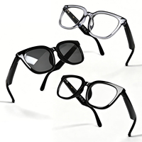 Nuevas Gafas Inteligentes GM-80 Al con Traducción, Sensor Hall, Encendido/Apagado Integrado, Protección Anti-luz Azul y UV, con Cámara