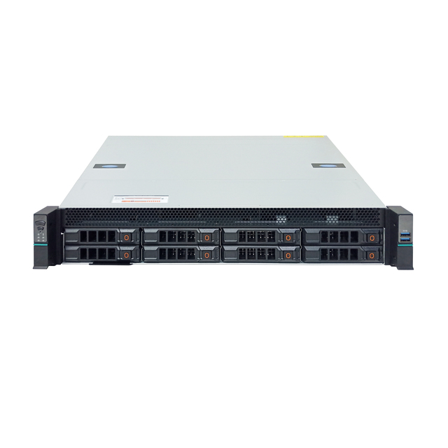 China OEM/ODM Xeon Bronze 3204 6-Core 1.9GHz 16GB DDR4 RAID 550W PSU 2U8 Bays Hot Swap Dual 1G Network Stock Rack Server